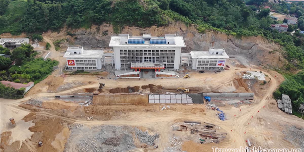Chiếu sáng trụ sở hợp khối Huyện Bảo Yên, Tỉnh Lào Cai