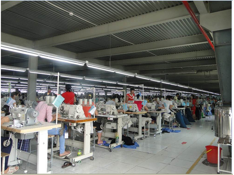 Nhà xưởng may công nghiệp Bắc Ninh