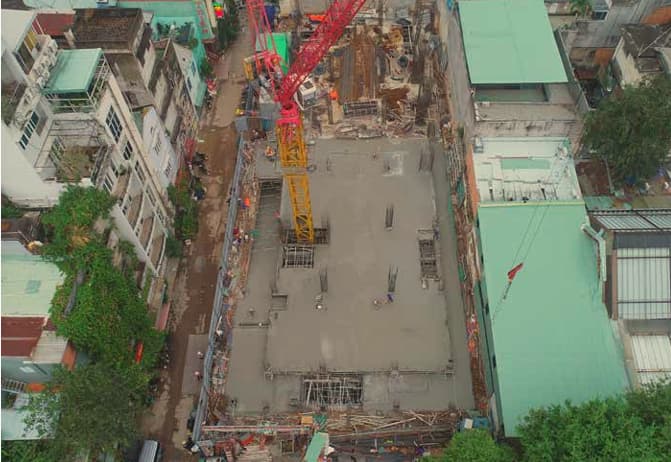 THI CÔNG CỌC KHOAN NHỒI VÀ TƯỜNG VÂY TRUNG TÂM HỘI NGHỊ