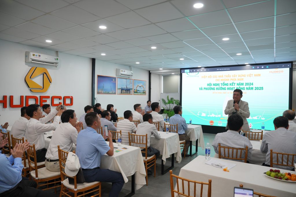 HỘI NGHỊ TỔNG KẾT HOẠT ĐỘNG NĂM 2024 CỦA HIỆP HỘI CÁC NHÀ THẦU XÂY DỰNG VIỆT NAM - CHI NHÁNH PHÍA NAM 24 HUDECO 0168