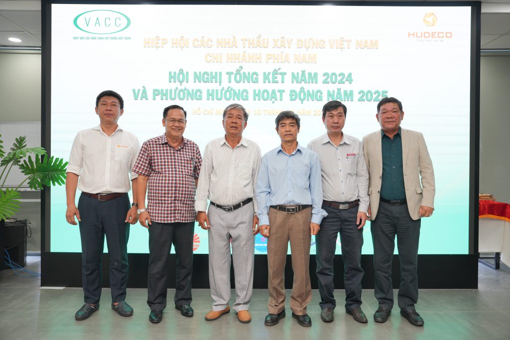 HỘI NGHỊ TỔNG KẾT HOẠT ĐỘNG NĂM 2024 CỦA HIỆP HỘI CÁC NHÀ THẦU XÂY DỰNG VIỆT NAM - CHI NHÁNH PHÍA NAM 16 HUDECO 0383